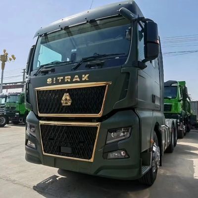 Used Sinotruk Sitrak C9H 6X4 540HP Right Hand Drive Man Euro6 Automatic Tractor Trailer