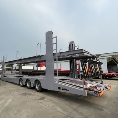 13/16 Ton Fuwa/BPW Axles Car Carrier Semi Trailer for Transporting Cars and Containers