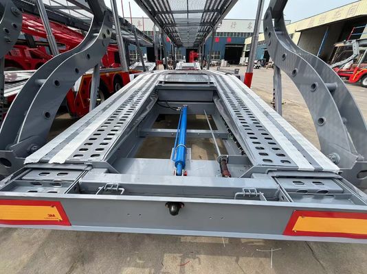 13/16 Ton Fuwa/BPW Axles Car Carrier Semi Trailer for Transporting Cars and Containers