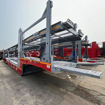 Transport Cars Efficiently with 2/3 Axles 6-10 Units Car Carrier Trailer from Directly