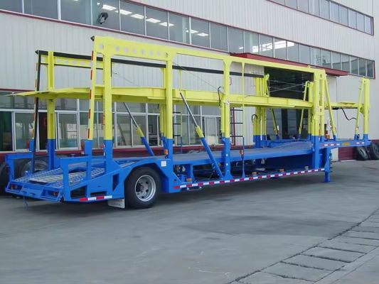 24.5/70R16 Tire Double Deck Car SUV Vehicle Transport Car Carrier Truck Semi Trailer