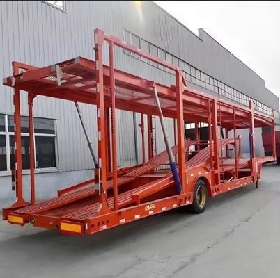 24.5/70R16 Tire Double Deck Car SUV Vehicle Transport Car Carrier Truck Semi Trailer