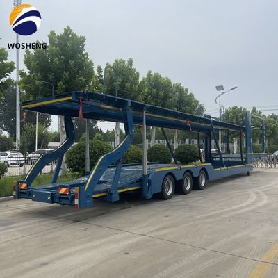 3 Axles Double Floor Auto Hauler Semi Truck Trailer for SUV/ORV/CUV/MPV Transportation