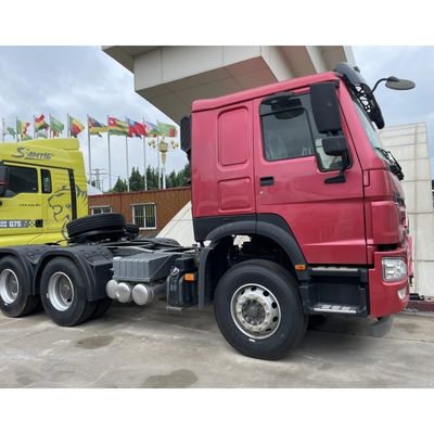 Truck Trailer Used Sinotruk HOWO 371HP 375HP 6X4 Tractor Truck Head for African Market