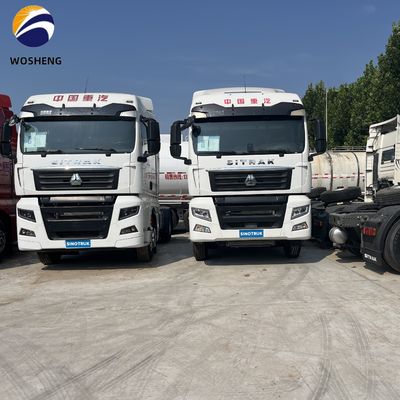 Double Row Seat Used Sinotruck Sitrak Tractor Trucks with 430hp C7H C9H Engine at Best