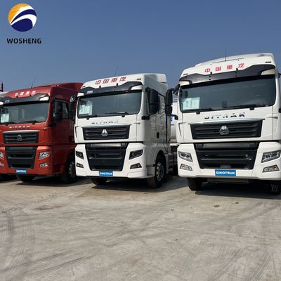 Left Steering Used Sinotruck Sitrak Tractor Trucks With Air Chamber For Your Requirements