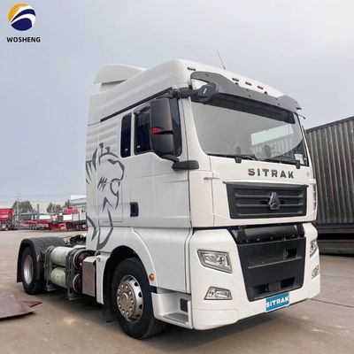 Left Steering Used Sinotruck Sitrak Tractor Trucks With Air Chamber For Your Requirements