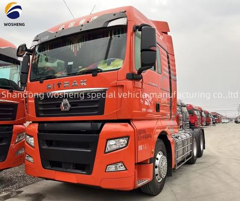 Left Steering Used Sinotruck Sitrak Tractor Trucks With Air Chamber For Your Requirements