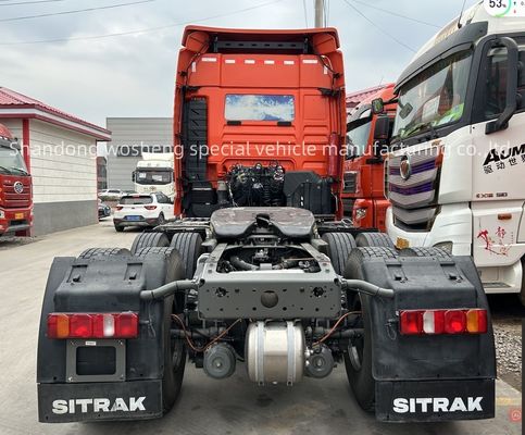 Left Steering Used Sinotruck Sitrak Tractor Trucks With Air Chamber For Your Requirements